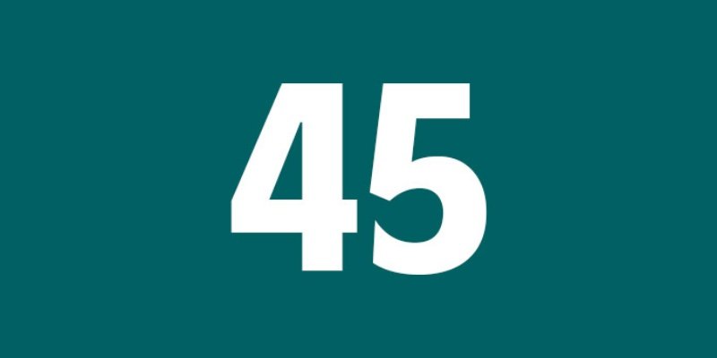 Ngủ mơ thấy con số 45 bay lơ lửng trước mặt mình